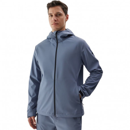 4F meeste softshell-jope M283 4FWAW24TSOFM283 32S XL, denimsinine