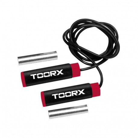 Hüppenöör TOORX PVC Jump Rope, must-punane