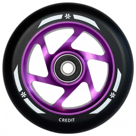 Ratas tõukerattale Union Credit V2 Pro Scooter Wheel 100mm Purple/Black