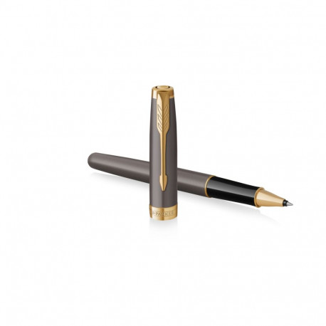 Tindipliiats Parker Sonnet Grey Lacquer GT Fine must