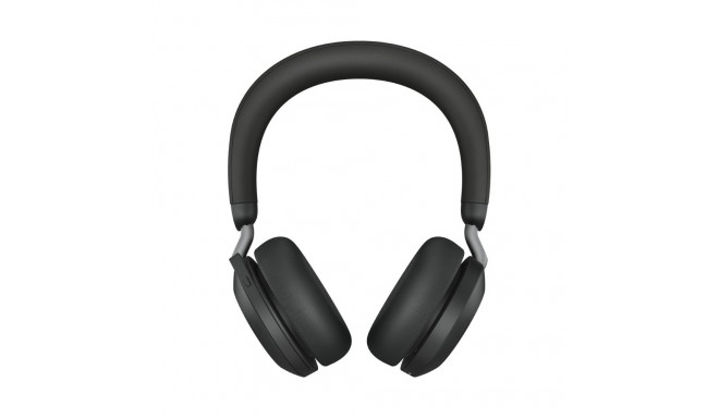 Kõrvaklapid+mikrofon JABRA Evolve2 75 Link380a UC Stereo Stand Black, Advanced ANC, for iPhone/Andro