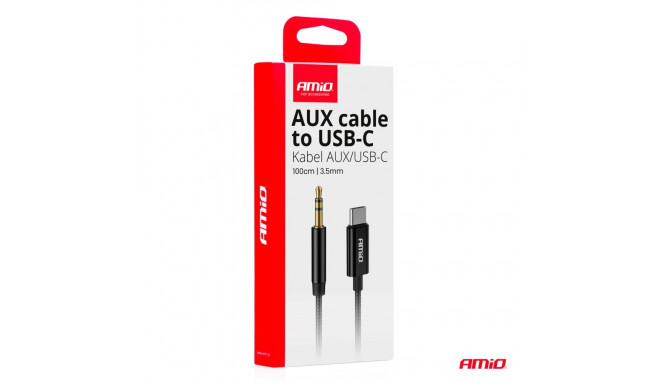Audio juhe USB-C -AUX mini  1m