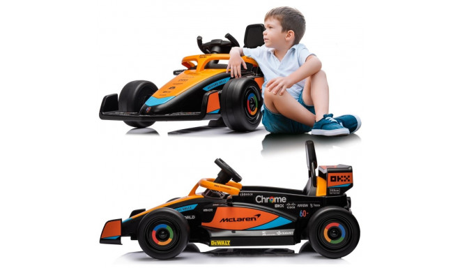 Jeździk akumulatorowy  McLAREN - pomarańczowy