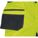 Cerva Max Vivo HV FP ripptaskutega vööpüksid Hi-Vis kollane 56