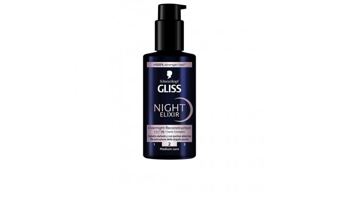 SCHWARZKOPF MASS MARKET GLISS NIGHT ELIXIR sérum puntas abiertas 100 ml