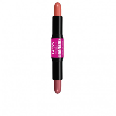 NYX Professional Make Up põsepuna Wonder Stick #1 4g, hele virsik ja beebiroosa