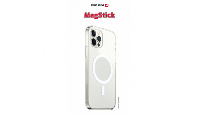 Swissten Clear Jelly MagStick Back Cace for Apple iPhone 15 Plus