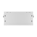 RACK CABINET 19" WALL-MOUNT 4U/600X450 WITH PERFORATED DOOR GREY LANBERG (FLAT PACK)