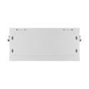 RACK CABINET 19" WALL-MOUNT 4U/600X450 WITH PERFORATED DOOR GREY LANBERG (FLAT PACK)