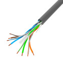 LAN CABLE CAT.6 305M SOLID CCA GREY FLUKE PASSED LANBERG