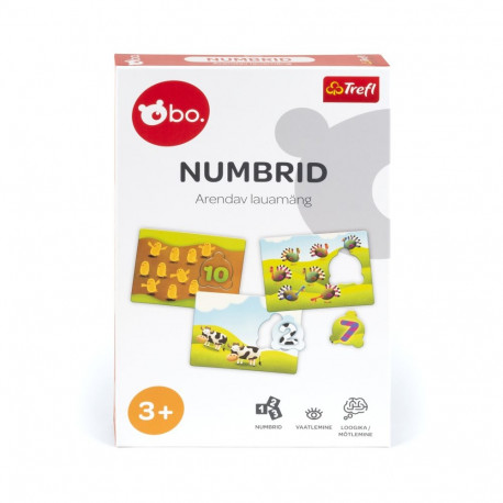 bo. Educational board game "Numbers" (In Estonian lang.)