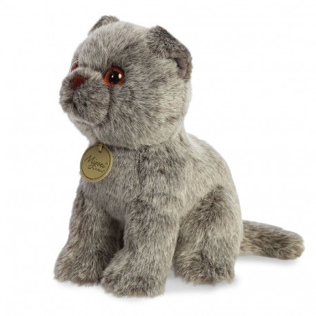 AURORA Miyoni Soft toy Scottish fold cat, 22 cm