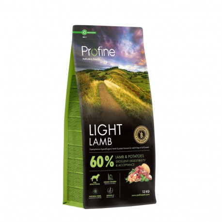 Profine Light Lamb & Potatoes dog food 12kg