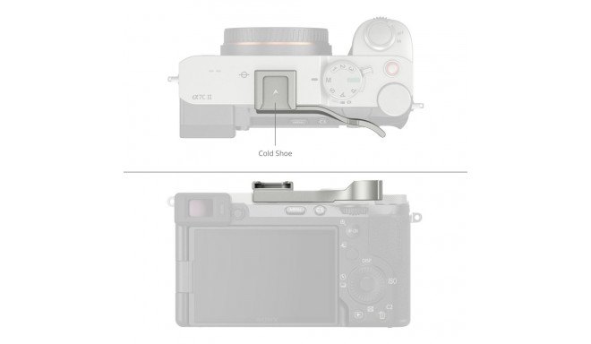 SmallRig 4818 Thumb Grip for Sony Alpha 7C II / Alpha 7CR / Alpha 7C (Sliver)