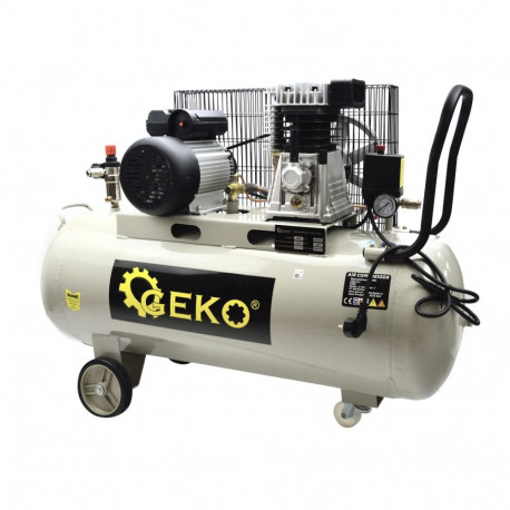 Õlikompressor 100 L 390 L/min 8 bar 230 V 2 HP rihmülekanne G80303 GEKO