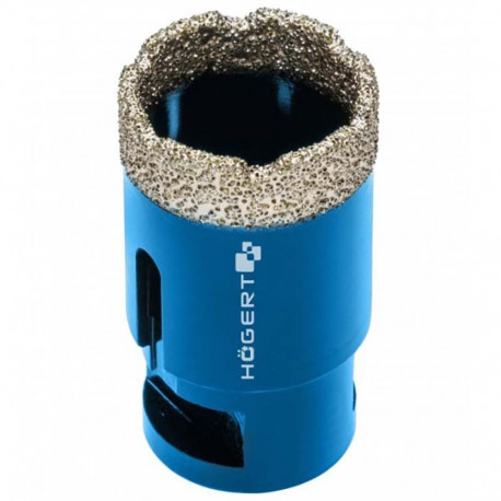 Hogert HT7D290 diamond hole saw, 55mm, M14, dry drilling, high diamond concentration