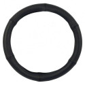 Wheel cover black leather 37-39cm