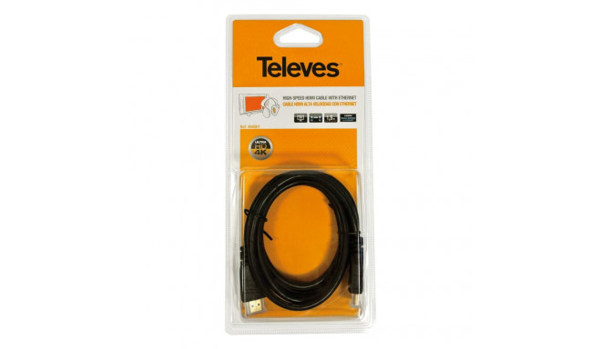 Cable HDMI-HDMI 1,5m Televes