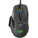 Aula F815 RGB Wired USB Gaming mouse with 7 buttons / macros 12800dpi Black