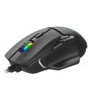 Aula F815 RGB Wired USB Gaming mouse with 7 buttons / macros 12800dpi Black