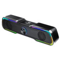 Aula N-169B-BT 2in1 Wireless Bluetooth TV Soundbar / PC Notebook 2.0 20W Speakers 3.5mm + USB RGB Bl