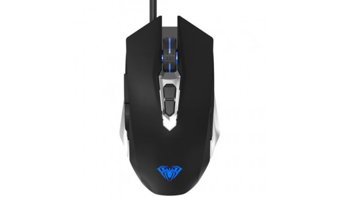 Aula S50 Multi-Color backlight Wired Gaming Optical mouse 7 buttons 800-4800dpi with ergonomic shape