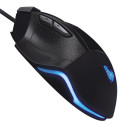 Aula S12 Multi-Color backlight Wired Gaming Optical mouse 7 buttons 800-4800dpi with ergonomic shape