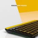 Aula AWK310 Wireless Bluetooth Keyboard for Smart TV / PC / Tablet PC with EN / RUS Layout Black