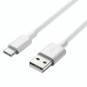 Samsung EP-DG970BWE USB 2.0 kuni USB-C 3.1 Qualcom Andme- ja Laadimiskaabel 1m Valge (OEM)