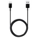 Samsung EP-DG950CBE Galaxy S8 S8+ USB 2.0 to Type-C 3.1 Qualcom Andme- ja Laadimiskaabel 1.2m Must (
