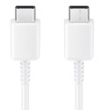 Samsung EP-DA905BWE 100W 6A Universaalne USB-C kuni USB-C laadimis- ja andmekaabel Valge 1m (OEM)