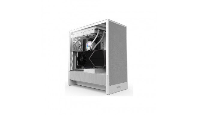 NZXT PC korpus H5 Flow midi-tower valge aknaga