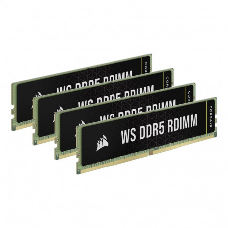 CORSAIR WS 64GB 4x16GB DDR5 5600MT/s RDIMM CL40-40-40-77 1.25V Intel XMP Memory