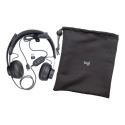 LOGITECH Zone Wired MSFT Teams Headset on-ear wired USB-C graphite Certified for Microsoft Teams