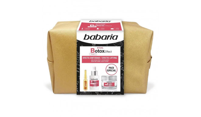 BABARIA BOTOX ANTI-EDAD CREMA FACIAL 50ML + SERUM 30ML + AMPOLLAS 2UN.