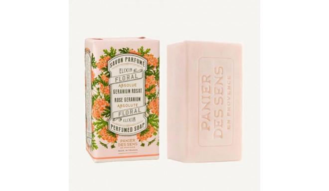 PANIER DES SENS ELIXIR FLORAL ROSE GERANIUM JABON PERFUMADO 150GR