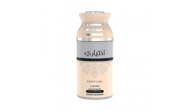 LATTAFA EKHTIARI DESODORANTE CORPORAL CONCENTRADO EXTRA LONG LASTING 250ML VAPORIZADOR