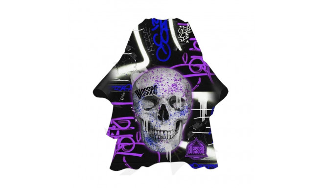 EUROSTIL PURPLE SKULL CAPA CON CUELLO DE NEOPRENO 1UN