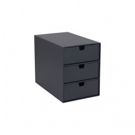 Drawer Cabinet BIGSO BOX Ingrid dark grey