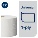 Toilet paper 2-layer TORK Smartone Mini T9 111.6m 12 rolls