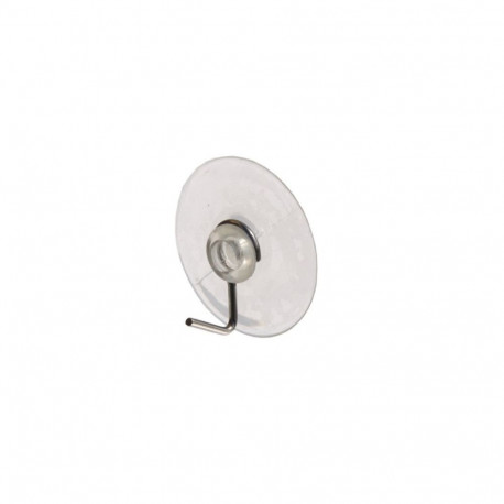 Suction cup with metal hook 40mm