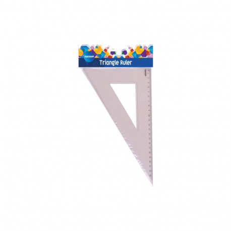 Joonlaud kolmnurk 23cm plast