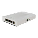 Switch|MIKROTIK|1x10Base-T / 100Base-TX / 1000Base-T|4x10GbE|PoE ports 1|CRS304-4XG-IN