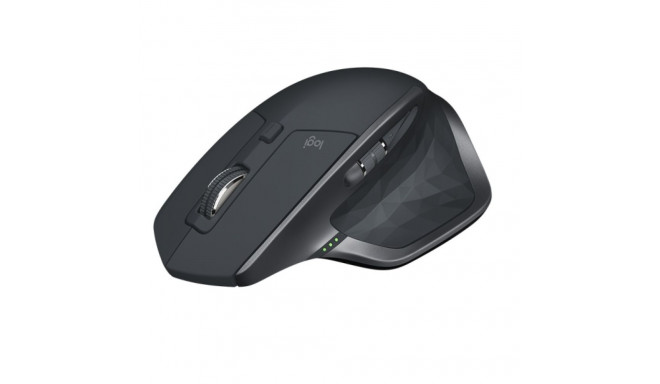 Logitech MX Master 2S Wireless Mouse, RF Wireless + Bluetooth, 4000 DPI, Graphite
