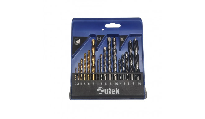 16-osaline SUTEK puuriterade komplekt