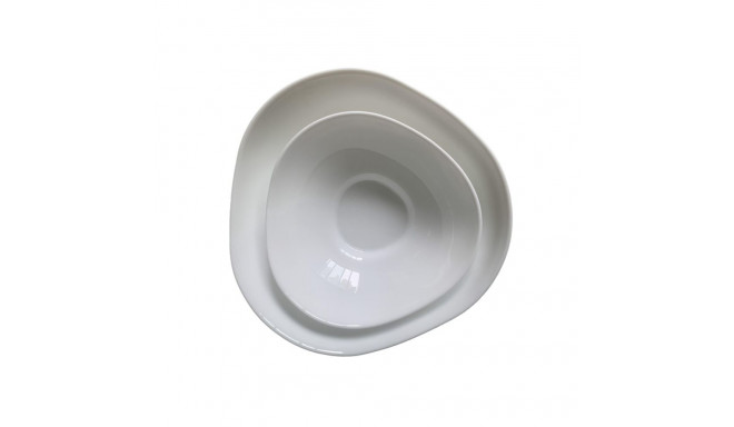 BOWL HEART 20.3CM WHITE