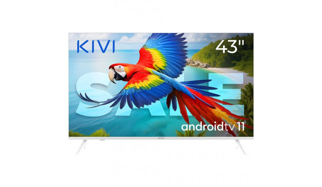 43', UHD, Android TV 11, White, 3840x2160, 60 Hz, Sound 2x12W, 53 kWh/1000h , BT5.1, HDMI ports 4, 2