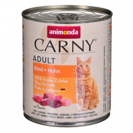 Wet Cat Food - Animonda Carny Adult Beef With Chicken 800 g