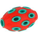 Dog Toy - KERBL Rugby ToyFastic 12cm Interactive Rubber Red/Green