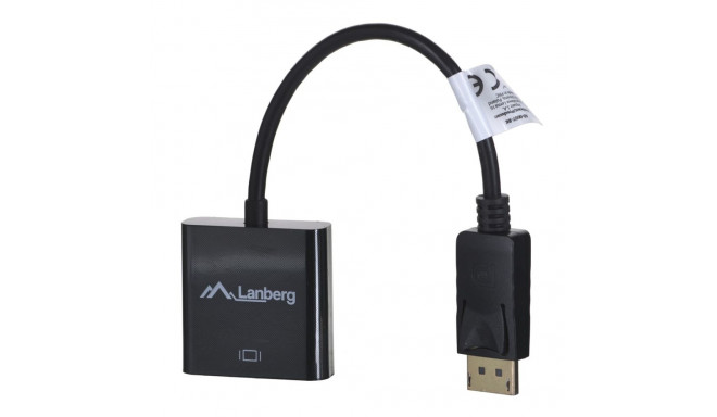 Display Port Adapter - Lanberg Ad-0007-bk, Black